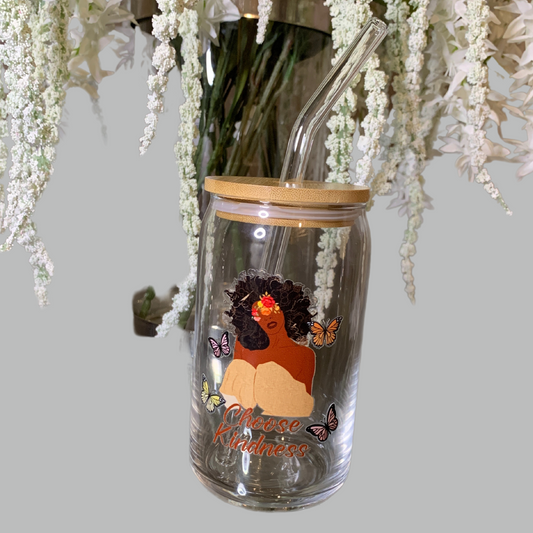 Choose Kindness | 16oz Glass Cup