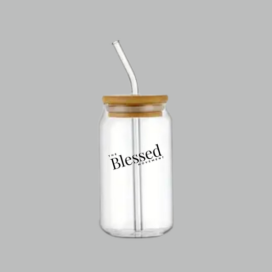 Inspire & Sip | 16oz Glass Cup Essentials (ACTUAL PRODUCT NOT PICTURED)