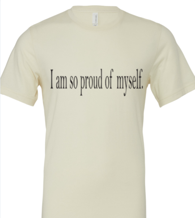 Pre-Order Only • Proud of Myself Tee 🤍