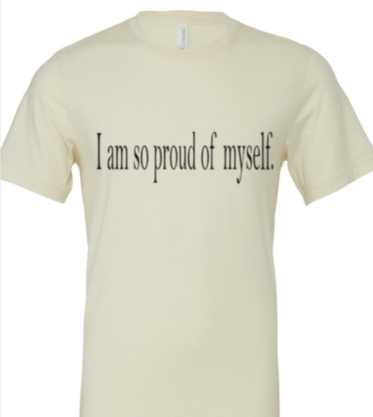 Pre-Order Only • Proud of Myself Tee 🤍